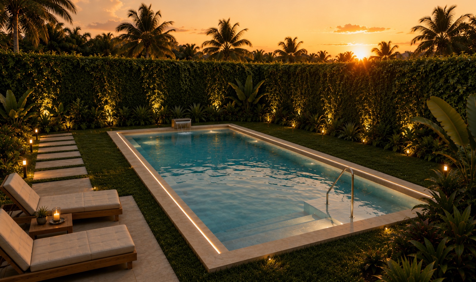 AURA private pool